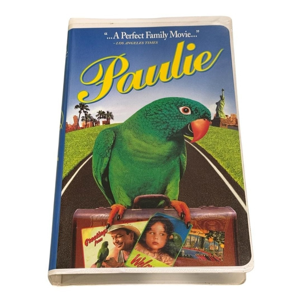 Paulie VHS Video Tape 1998 Family Movie G Rated DreamWorks Home Entertainment